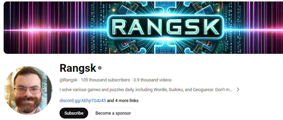 Rangsk - youtube blogger