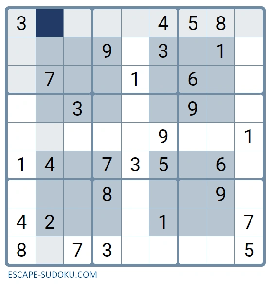 exemple d'hyper sudoku facile